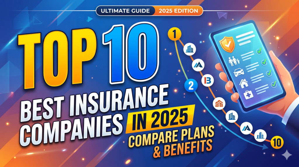 Top 10 Best Insurance Companies in 2025: Compare Plans & Benefits